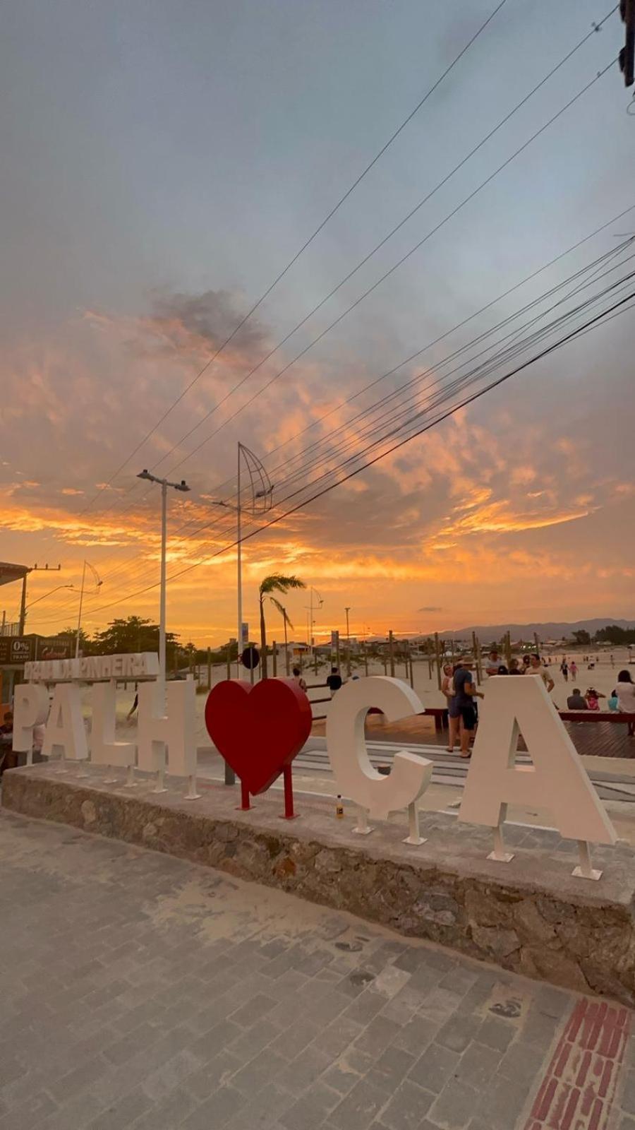 Appartamento Pousada Paraiso Ap Proximo Ao Centro Da Praia De Baixo Palhoça Esterno foto